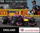 Марк Уэббер - Red Bull - 2013 Гран-при Великобритании, 2º классифицированы